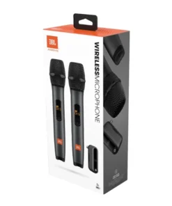 JBL Wireless Microphone System with Dual Mics and Receiver
