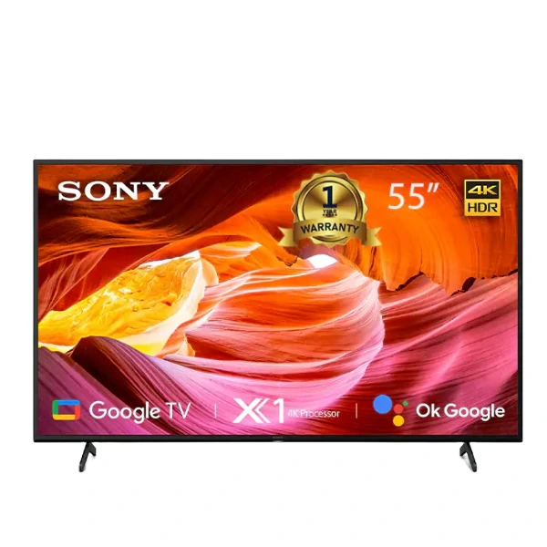 Sony 55 Inch X75K 4K UHD Google TV